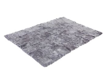 Tapis Islandais Design Gris 120-180cm 2