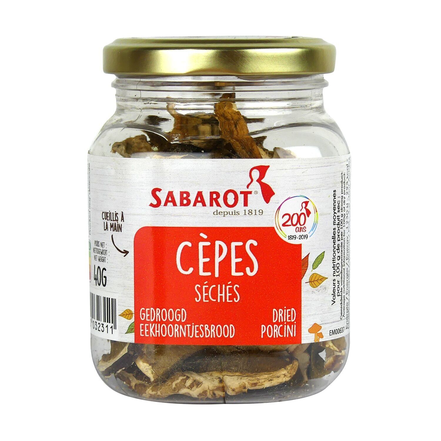Sabarot extra Steinpilze dehydriert 40 g.
