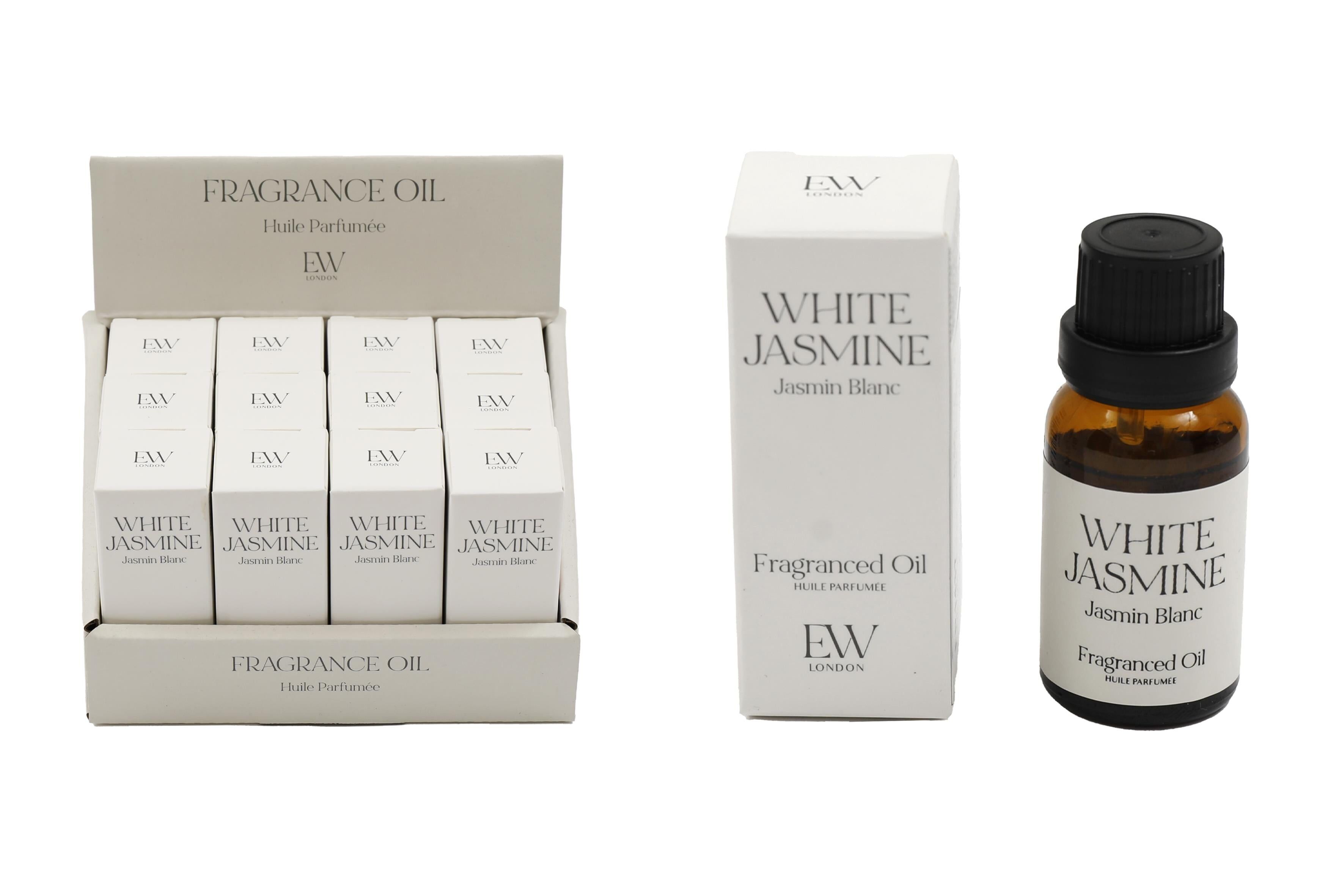 Olio profumato al gelsomino bianco per bruciatore in tubo da 15 ml