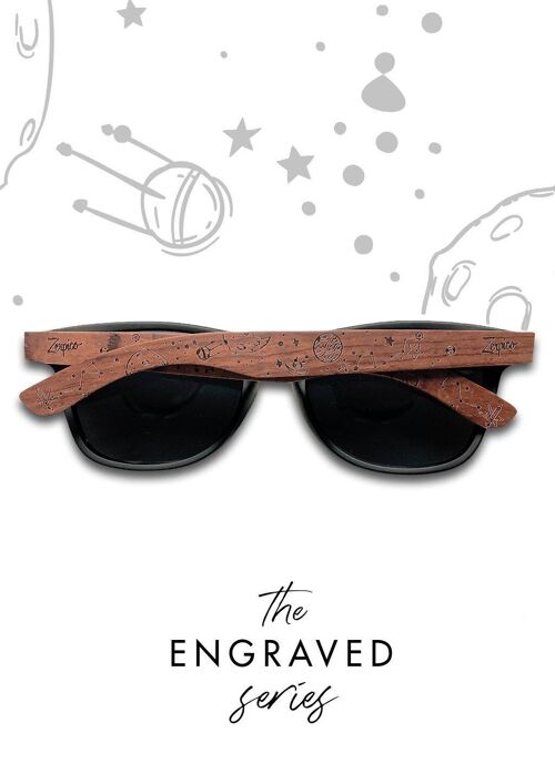 Eyewood | Engraved wooden sunglasses - Starlight