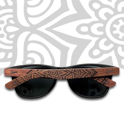 Eyewood | Engraved wooden sunglasses - Mandala