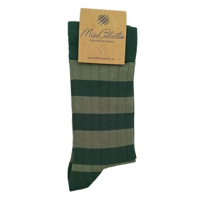 Chaussettes basses à rayures Miss Thyme-Bottle