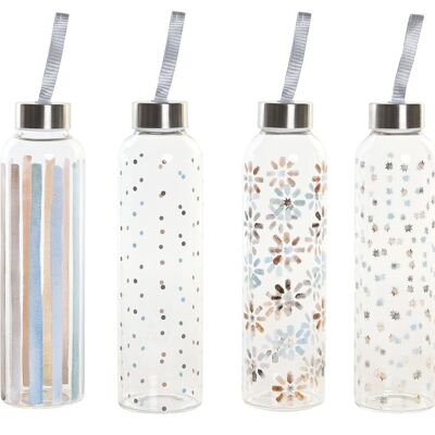 Bottiglia in borosilicato 6,5X6,5X23 550Ml, 4 assortimenti. PC200255NO11