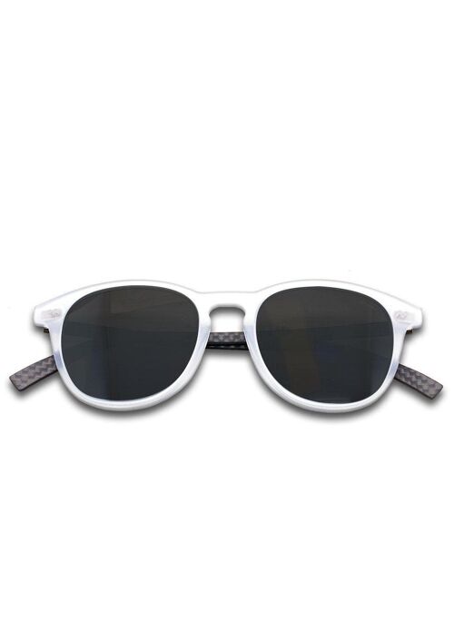 Hybrid - Halo - Carbon Fiber & Acetate Sunglasses - Transparant - Black