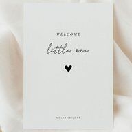 No.82 Postcard "WELCOME LITTLE ONE"