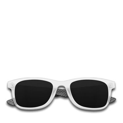 Hybrid - Atom - Carbon Fiber & Acetate Sunglasses - Transparant - Black