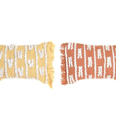 CUSCINO COTONE 50X10X30 1220 GR, RICAMI 2 ASSORTIMENTI. TX187598 n.11