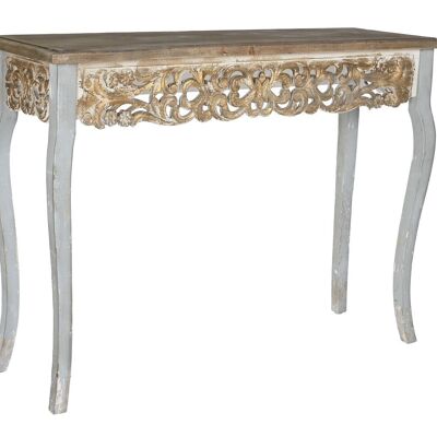 Consola Abeto Mdf 125X41,5X91,5 Envejecido MB203037 NO11