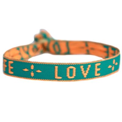 Bracciale intrecciato ama la vita