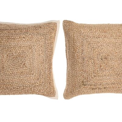 Coussin Jute 45X45X10 1000 Gr, Naturel 2 Assortiment. TX200169 NO11
