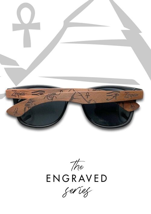 Eyewood | Engraved wooden sunglasses - Relic