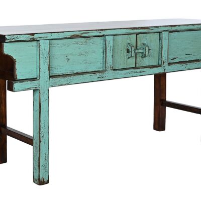 Consola Olmo Macizo 170X49X88 Decape Turquesa MB210646 NO11