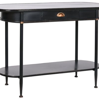 Consola Metal 120X41X75 1Caj, Negro MB208411 NO11