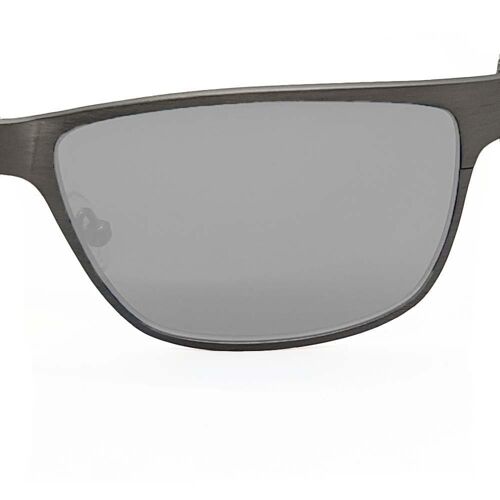 Titanium Wayfarer Sunglasses - TITAN - Black - Black Mirror