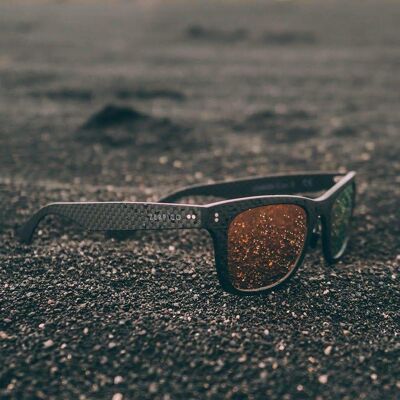 Confezione regalo per occhiali da sole in fibra di carbonio - Fibrous V4 - Rosso