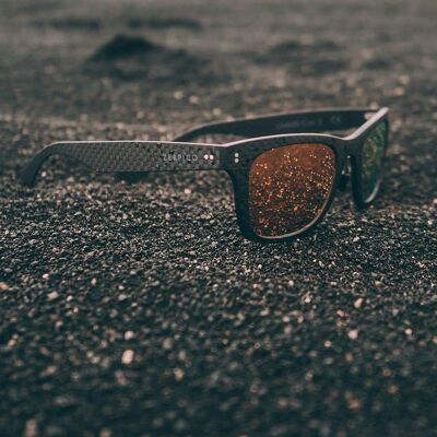 Carbon Fiber Sunglasses Gift Box - Fibrous V4 - Red