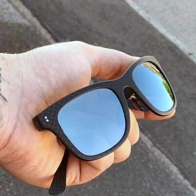 Fibrous V4 - Carbon Fiber Sunglasses - Silver