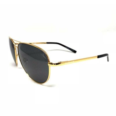 Gafas de Sol de Aviador de Titanio - TITAN - Chapado en ORO 24K