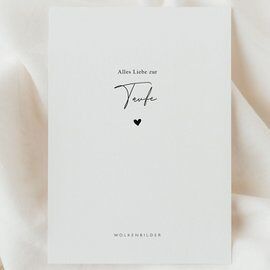 NO. 218 cartolina "TUTTO L'AMORE PER IL BATTESIMO"