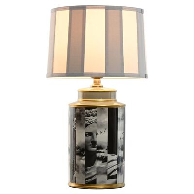 Lampara Sobremesa Porcelana 29X29X51 Multicolor LD209773 NO11
