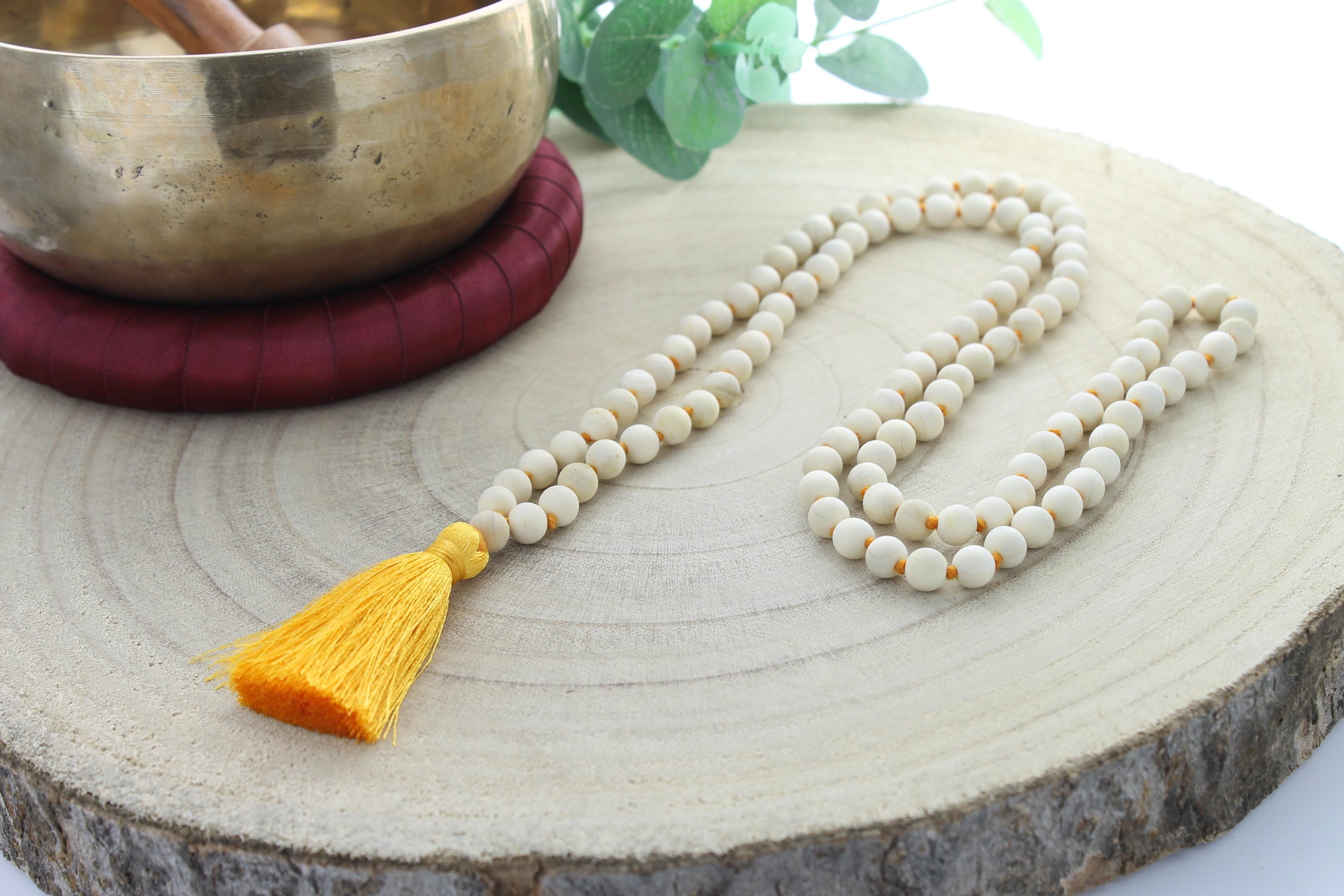 Mala di legno Tulsi 108 perle