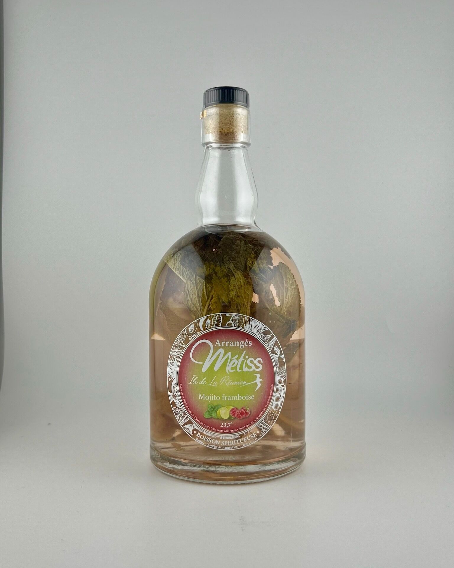 Himbeer-Mojito-Arrangement-Rum – 23,7°