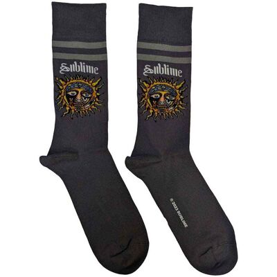 Calcetines Tupac 7-11 - Sol amarillo