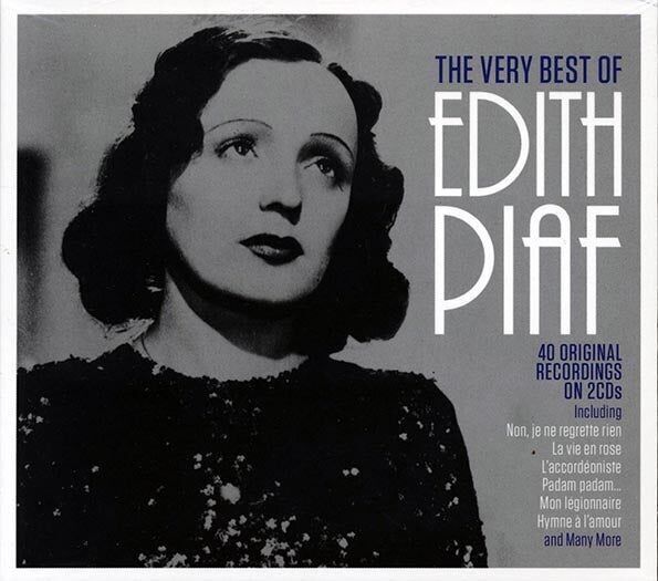 Edith Piaf  CD -  The Very Best Of Edith Piaf: 40 Original Recordings (40 tracks) (2xCD)