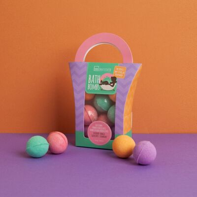 Pack 8 Bombas de Baño 15g - Sweet Délice - INSTITUTO IDC