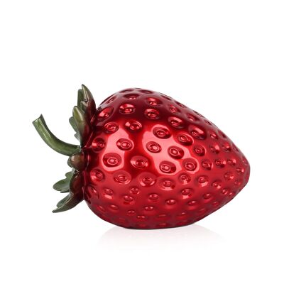 ADM - Resin sculpture 'Small Strawberry' - Red color - 24 x 28 x 20 cm