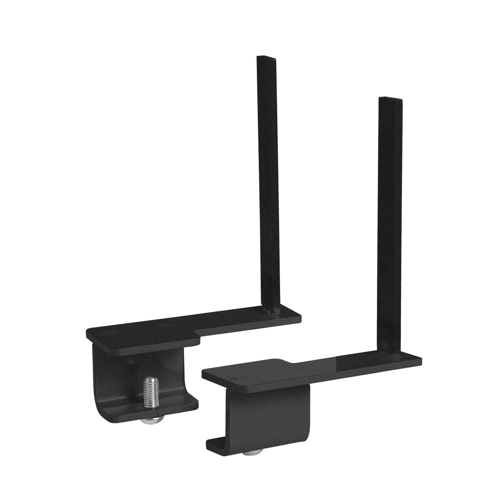 Staffe per schermo con cornice in alluminio - posteriori (coppia)