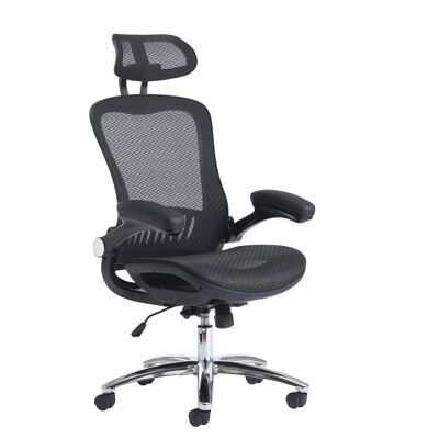 Silla de malla con respaldo alto Curva