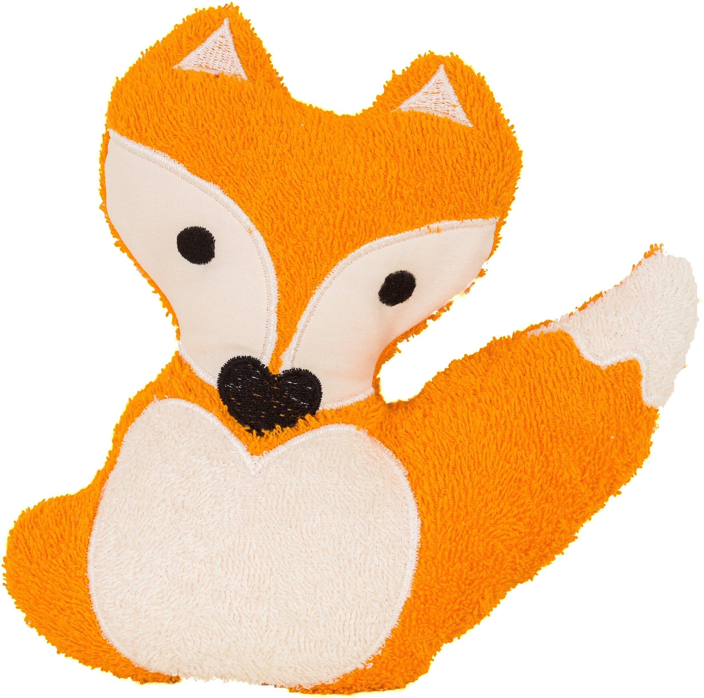 Morbido cuscino di volpe, ca. 21 cm