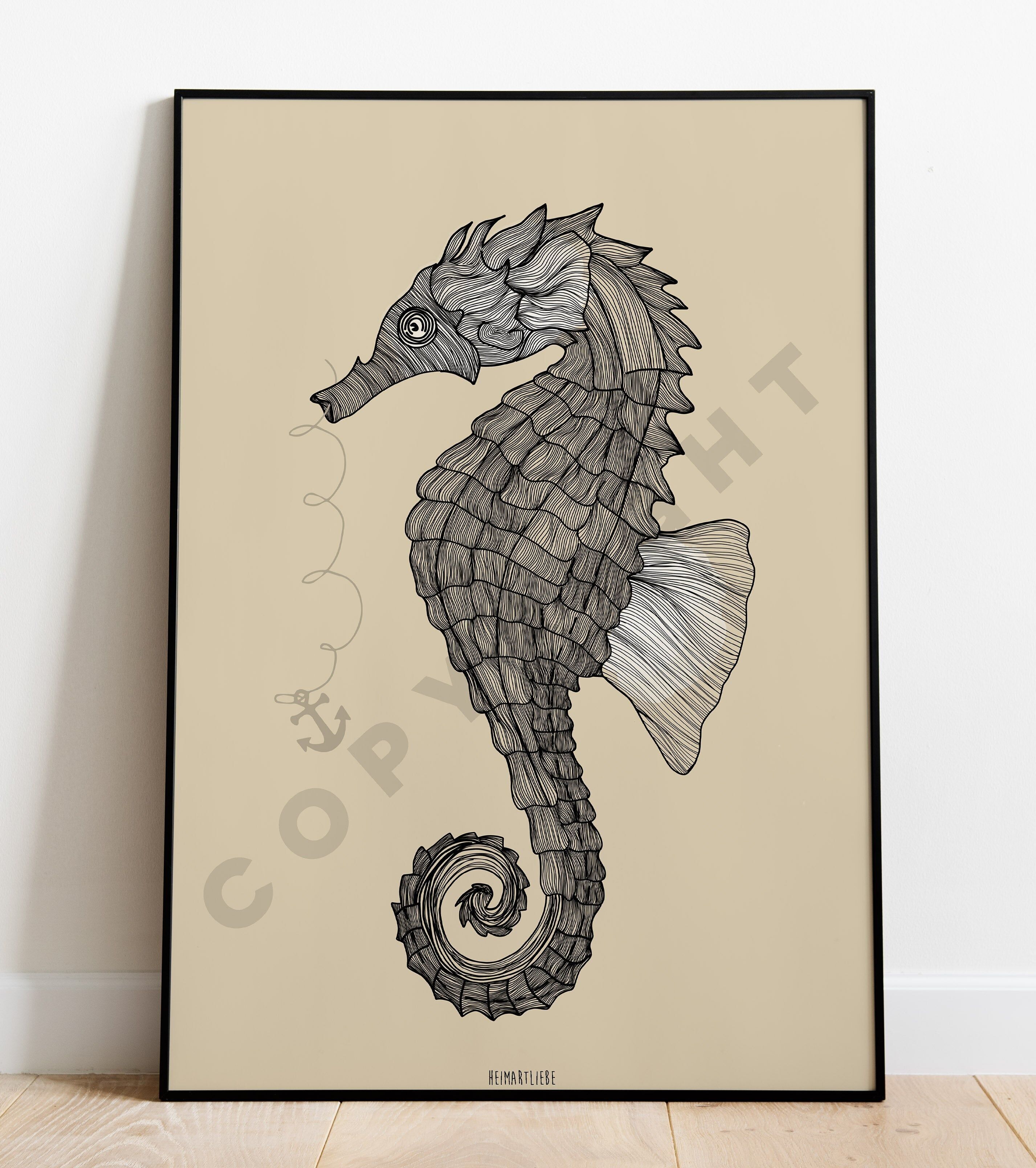 STAMPA - CAVALLUCCIO MARINO SABBIA