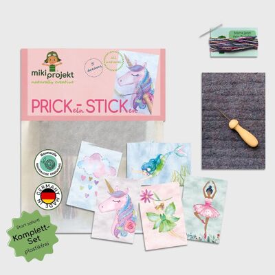 Kit de bricolage picotements et broderies 'Dreams' - ensemble complet