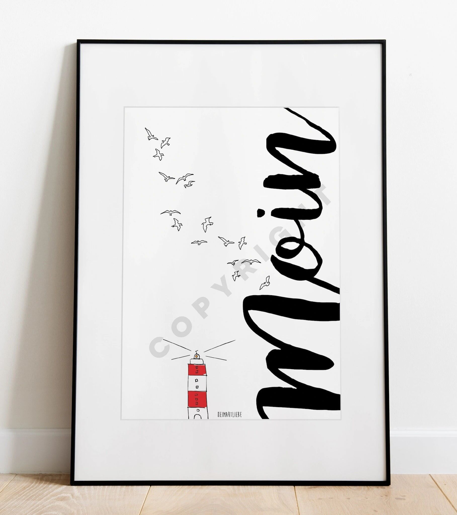 PRINT - MOIN LEUCHTTURM
