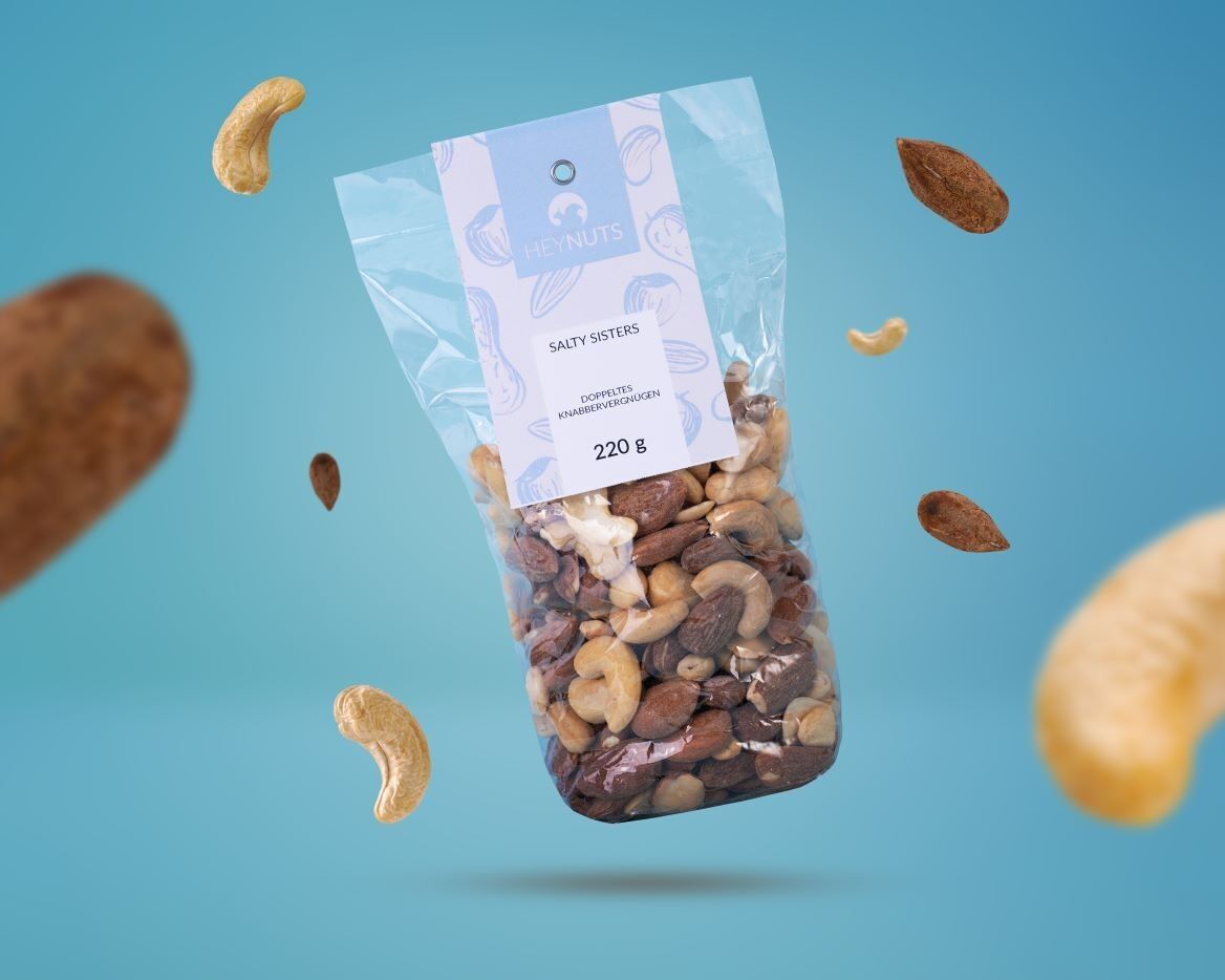 Miscela di noci Salty Sisters biologica