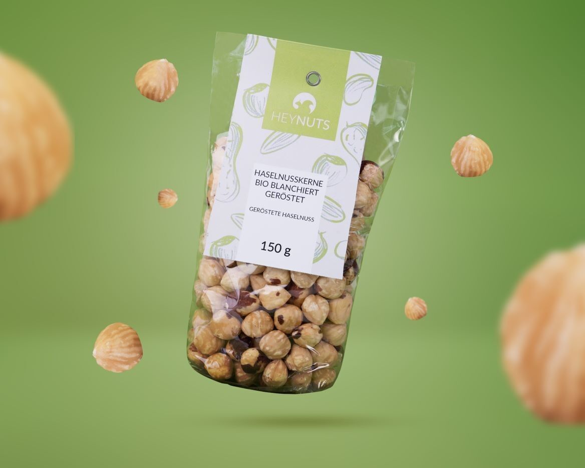 Nocciole pelate e tostate