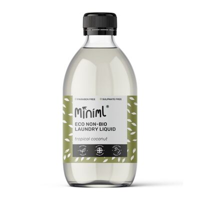 Laundry Liquid - Tropical Coconut - 12 x 500ML Glass Cap (MIN310)