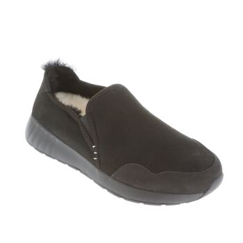 Ms. SNUG SlipOn, noir sur semelle noire 2