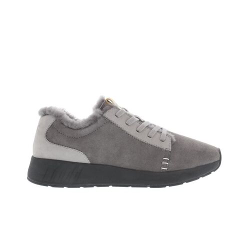 Mr. SNUG Low, Dark Grey on Black Sole