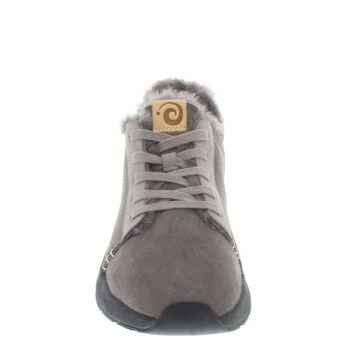 Mr SNUG Low, gris foncé sur semelle noire 3