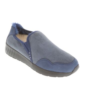 Mr. SNUG SlipOn, Marine sur semelle noire 2