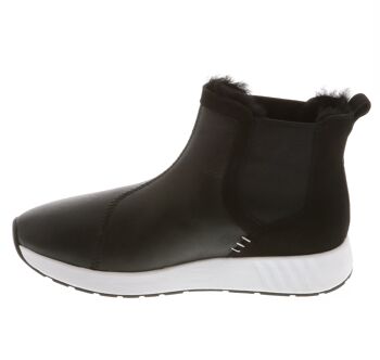 M. SNUG Chelsea, Cuir Noir 6