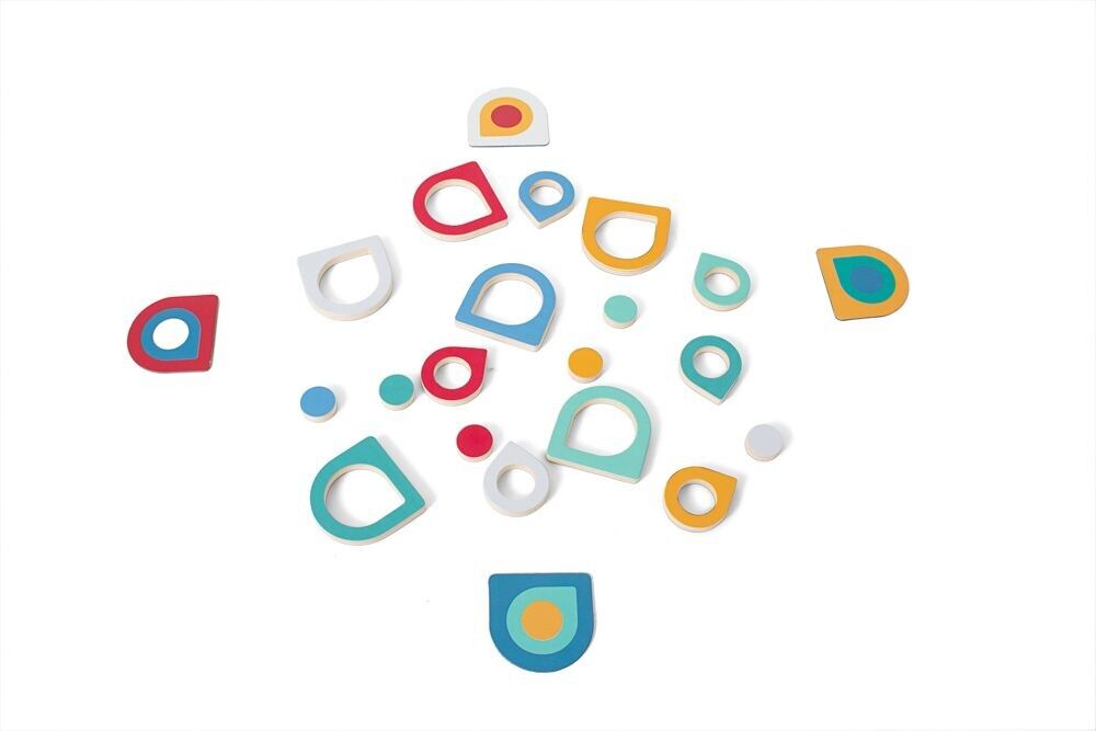 BS Toys 3 Shape Memo - Wooden Toy - Kids Game