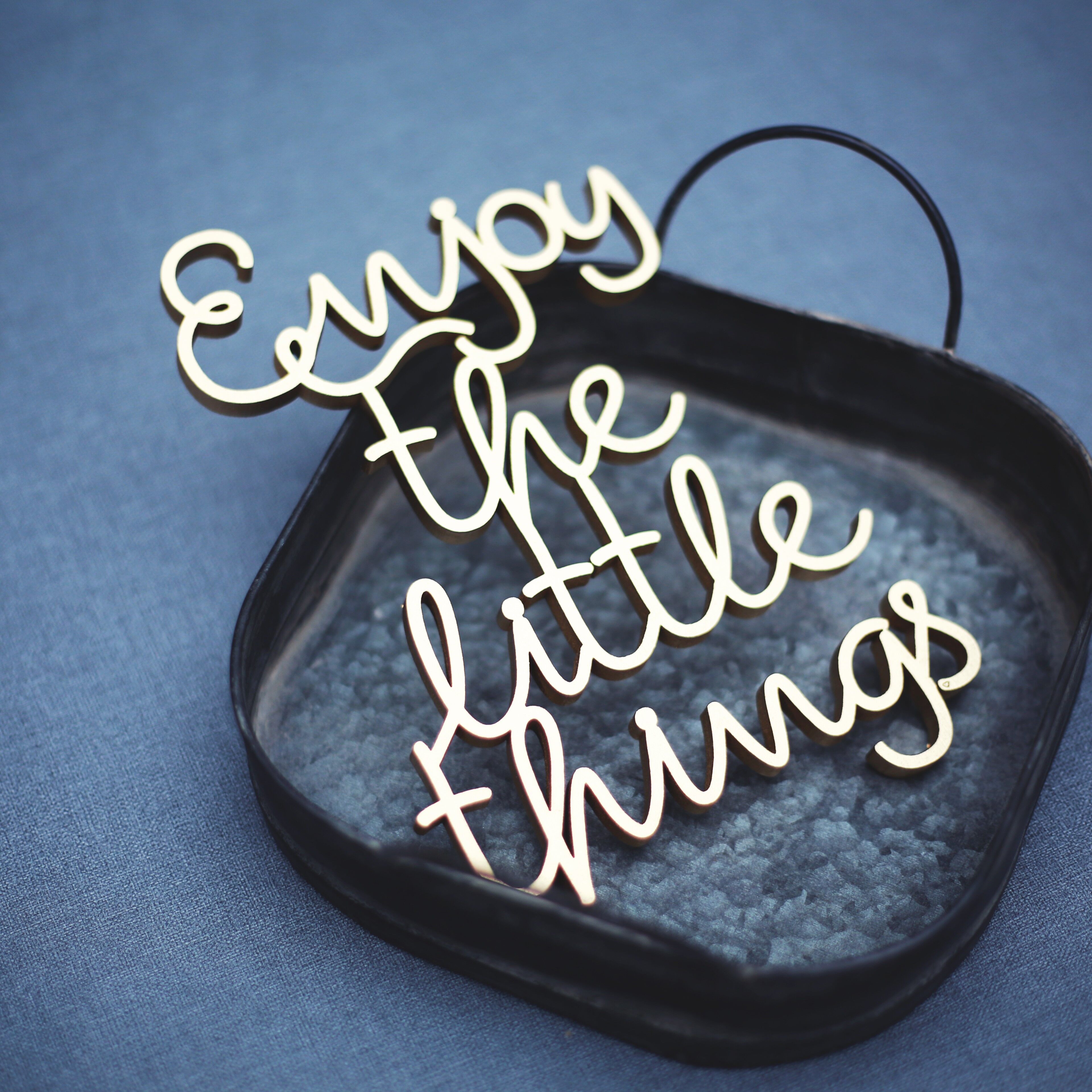 Enjoy The Litte Things - Gr. M