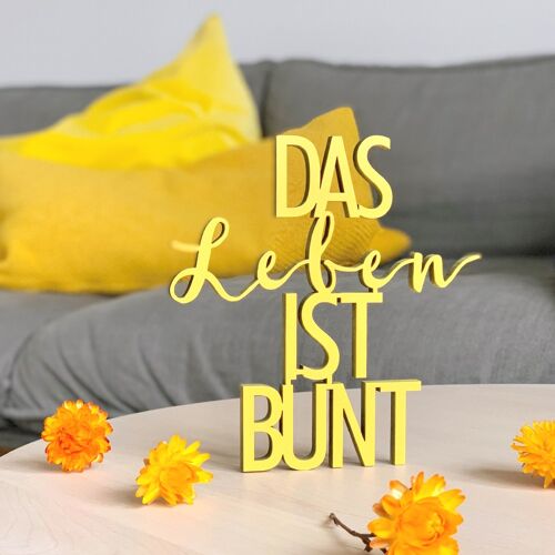 Das Leben ist bunt - Gr. M