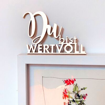 Du bist wertvoll - Gr. M