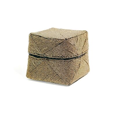 Le panier perlé - Or - M