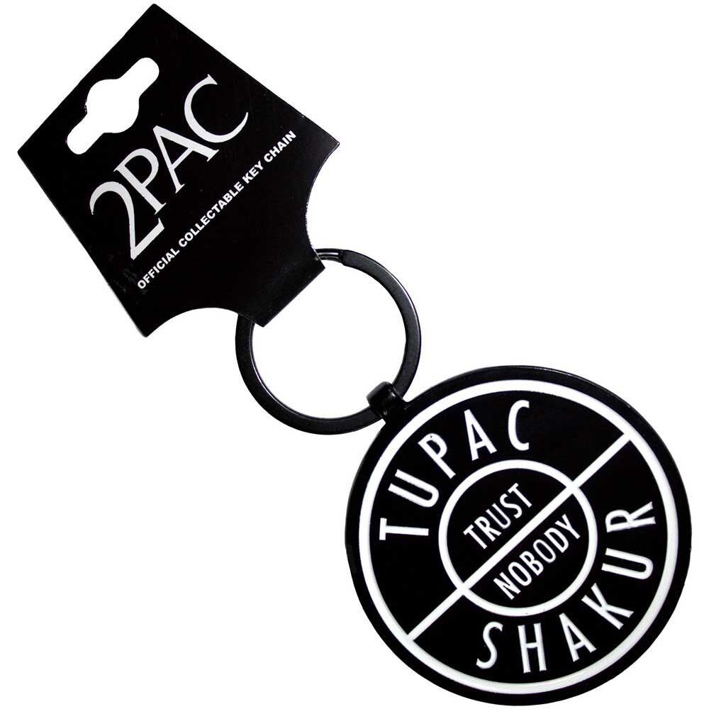 Tupac Standard Keychains - Trust Nobody